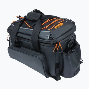 Dviračio bagažinės krepšys Basil Miles Tarpaulin XL Pro 9-36 l black/orange