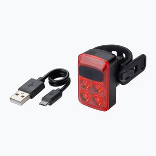 Galinis dviračio žibintas BBB Cycling Slide black