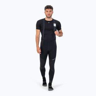 Vyriškos dviračių kelnės Rogelli Artico Bib Tight black