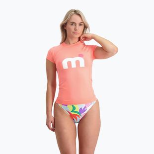 Moteriški plaukimo marškinėliai Mistral Miami Lycra peach