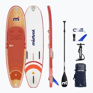 SUP irklentė Mistral Sunburst Air 10'5 orange/white