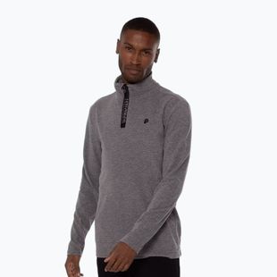 Vyriškas flisinis džemperis Protest Perfectym 1/4 Zip Active dark grey melee