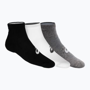Bėgimo kojinės ASICS Quarter 3 poros black/grey/white