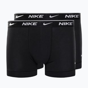 Vyriški boksininko šortai Nike Everyday Cotton Stretch Trunk 2Pk IEV black