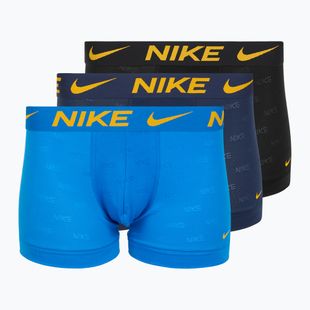 Vyriškos trumpikės Nike Elite Breathe Trunk 3 poros photo blue/midnight navy/black