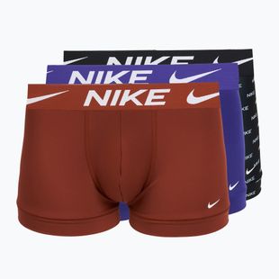 Vyriškos trumpikės Nike Dri-Fit Essential 3 pairs black nike print/mars stone/deep night