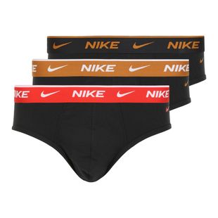 Vyriškos glaudės Nike Everyday Cotton Stretch Brief 3 poros black light crimson/desert ochre/black wb