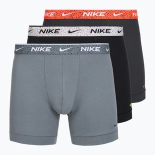 Vyriškos trumpikės Nike Essential Cotton Stretch 3 pairs gray multi