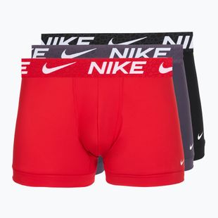 Vyriškos trumpikės Nike Dri-Fit Essential Micro Trunk 3 pairs sport red