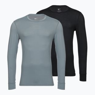 Vyriški ilgomis rankovėmis marškinėliai Nike Crewneck 2 pack carbon heather