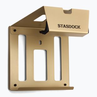 Prie sienos tvirtinamas dviračių laikiklis STASDOCK Bike Hanger new gold