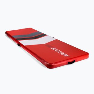 Pure4Fun baltos ir raudonos spalvų pripučiamas treniruočių kilimėlis P4F940190