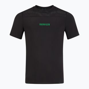 Vyriški marškinėliai Calvin Klein LVGMS5K188 Baselayer black/blosson green logo