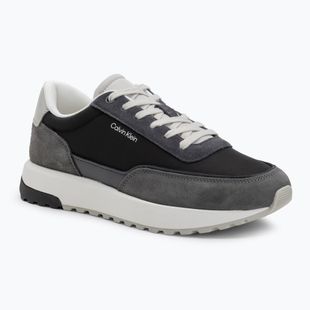 Vyriški batai Calvin Klein HM0HM01714 Low Top Lace Up Repreve Mix Formal Gray/Eggshell/Creamy White