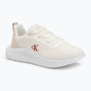 Moteriški batai Calvin Klein YW0YW01851 Eva Runner L-Up Mix Mesh Logo Ck bright white/black