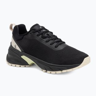 Moteriški batai Calvin Klein YW0YW01856 Hike Runner Mg Tech Knit black/pistachio/white jade