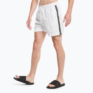 Vyriški Calvin Klein Medium Drawstring maudymosi šortai balti