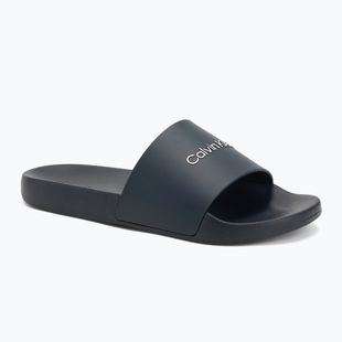 Vyriškos šlepetės Calvin Klein HM0HM00455 Pool Slide Rubber navy