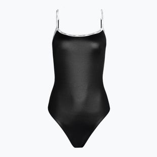 Moteriški vientisi maudymosi kostiumėliai Calvin Klein Scoop One Piece black