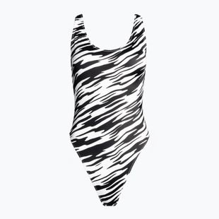 Moterų Calvin Klein Scoop Back One Piece Swimsuit Black