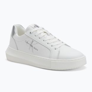 Moteriški batai Calvin Klein YW0YW01224 Cupsole Mono Lth Wn white/silver