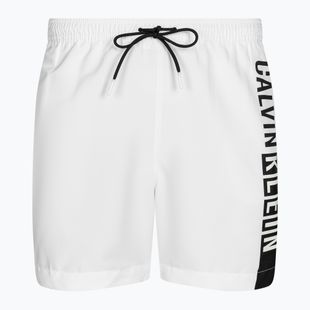 Vyriški maudymosi šortai Calvin Klein Medium Drawstring-Graphic classic white