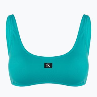 Maudymosi kostiumėlio viršutinė dalis Calvin Klein Bralette-RP blue ocean