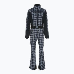 Moteriškas slidinėjimo konbinezonas Nikkie Gina Print Ski black