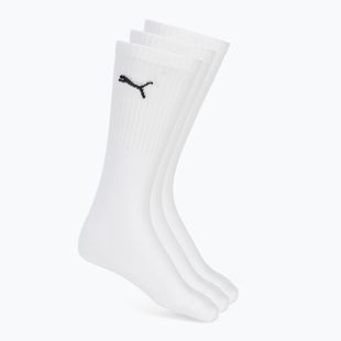 Kojinės PUMA Sport Crew Lightweight 3 pairs white
