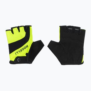 Vyriškos dviratininkų pirštinės Phoenix II fluor yellow