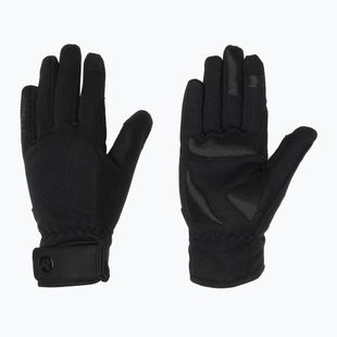 Moteriškos dviračių pirštinės Rogelli Core II Winter Windproof W black