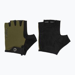 Rogelli Core army green vyriškos dviračių pirštinės