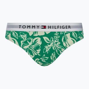 Maudymosi kostiumėlio apačia Tommy Hilfiger Classic Bikini Print vintage tropical olympic green