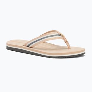 Moteriškos šlepetės per pirštą Tommy Hilfiger Im Th Print Beach Sandal misty blush