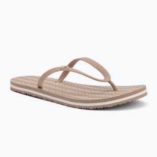Moteriškos šlepetės per pirštą Tommy Hilfiger Strap Beach Sandal claystone