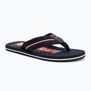 Vyriškos šlepetės per pirštą Tommy Hilfiger Corporate Beach Sandal desert sky