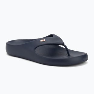 Moteriškos šlepetės per pirštą Tommy Hilfiger Comfort Beach Sandal space blue