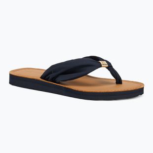 Moteriškos šlepetės per pirštą Tommy Hilfiger Elevated Beach Sandal space blue