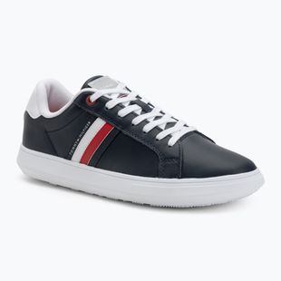 Vyriški batai Tommy Hilfiger Essential Leather Cupsole desert sky