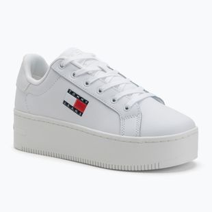 Moteriški batai Tommy Jeans Tjw Flatform Cupsole Ess white