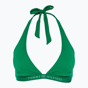 Maudymosi kostiumėlio viršus Tommy Hilfiger Triangle Fixed Rp olympic green
