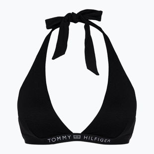 Maudymosi kostiumėlio viršus Tommy Hilfiger Triangle Fixed Rp black