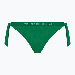 Maudymosi kostiumėlių kelnaitės Tommy Hilfiger Side Tie Bikini olympic green