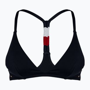 Maudymosi kostiumėlio viršus Tommy Hilfiger Racerback Triangle Rp desert sky