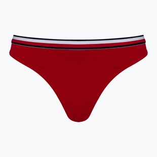 Maudymosi kostiumėlių kelnaitės Tommy Hilfiger Cheeky High Leg Bikini primary red