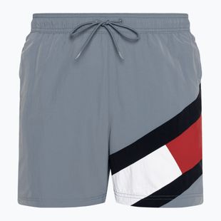 Vyriški Tommy Hilfiger SF Medium Drawstring maudymosi šortai blue coral