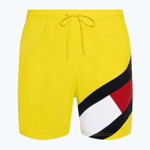 Tommy Hilfiger vyriški maudymosi šortai SF Medium Drawstring valley yellow