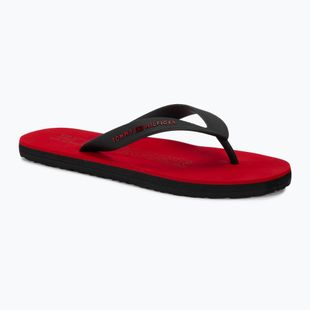 Vyriškos šlepetės per pirštą Tommy Hilfiger Rubber Beach Sandal black