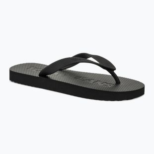 Tommy Jeans moteriškos šlepetės Logo Flip Flop juodos spalvos