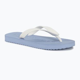 Tommy Jeans moteriškos šlepetės Logo Flip Flop vidutiniškai mėlynos spalvos